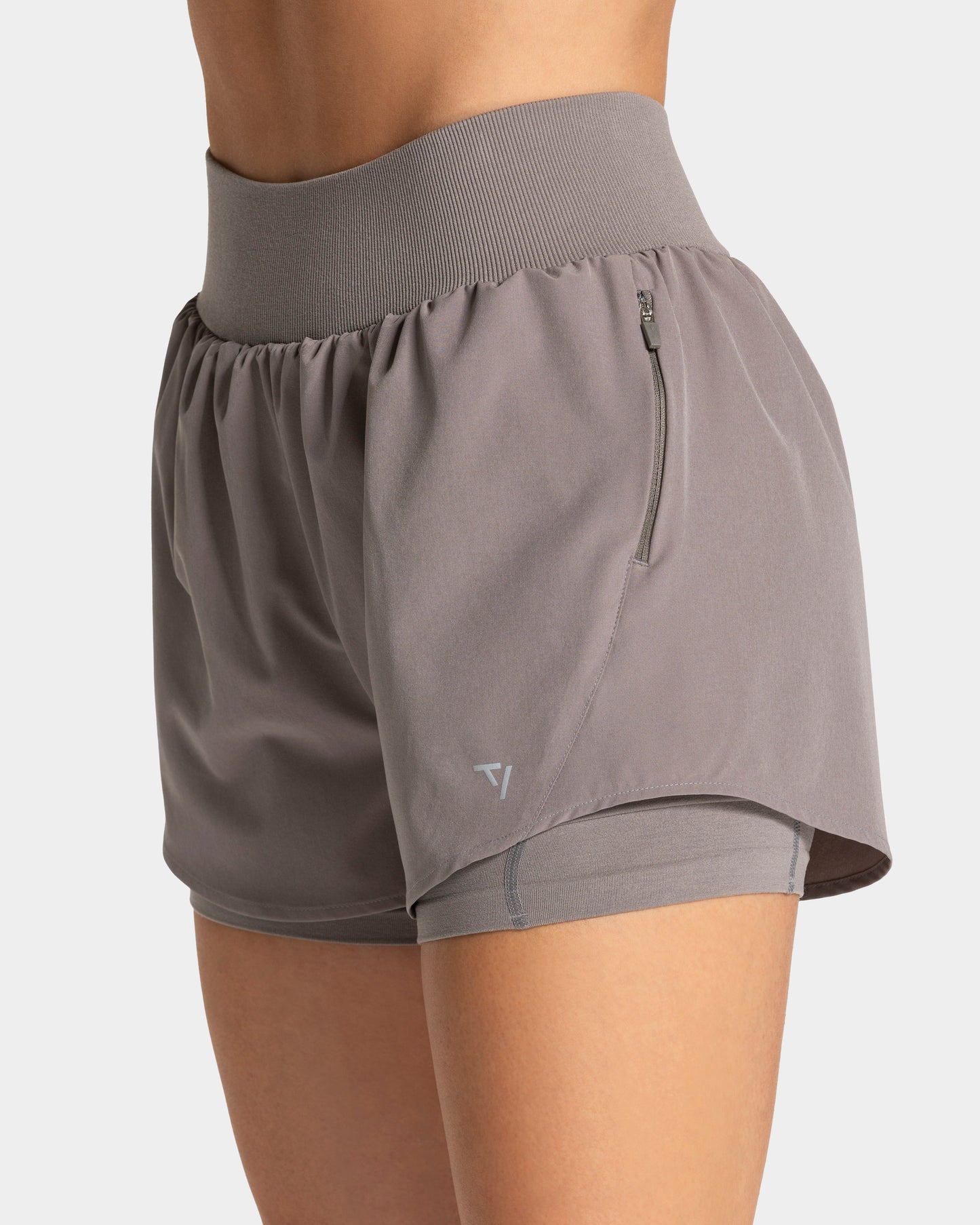 END Running 2in1 Shorts ‘Smoke’