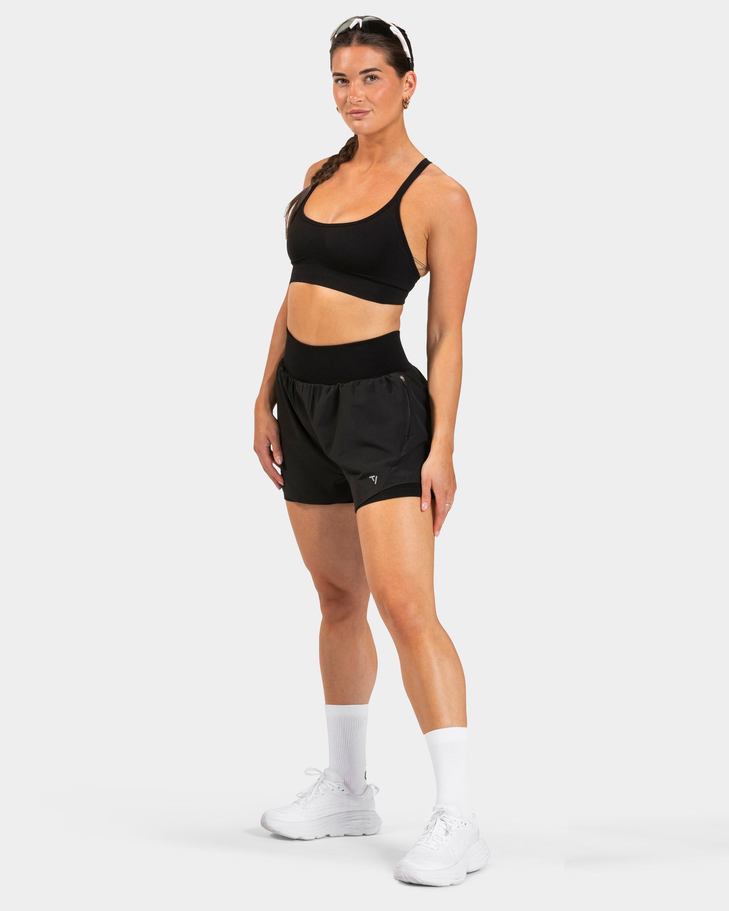 END Running 2in1 Shorts ‘Black’