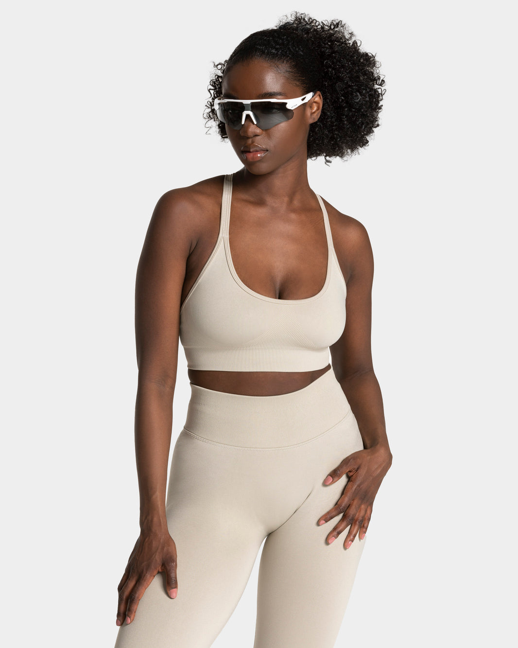 END Running Bra ‘Latte’
