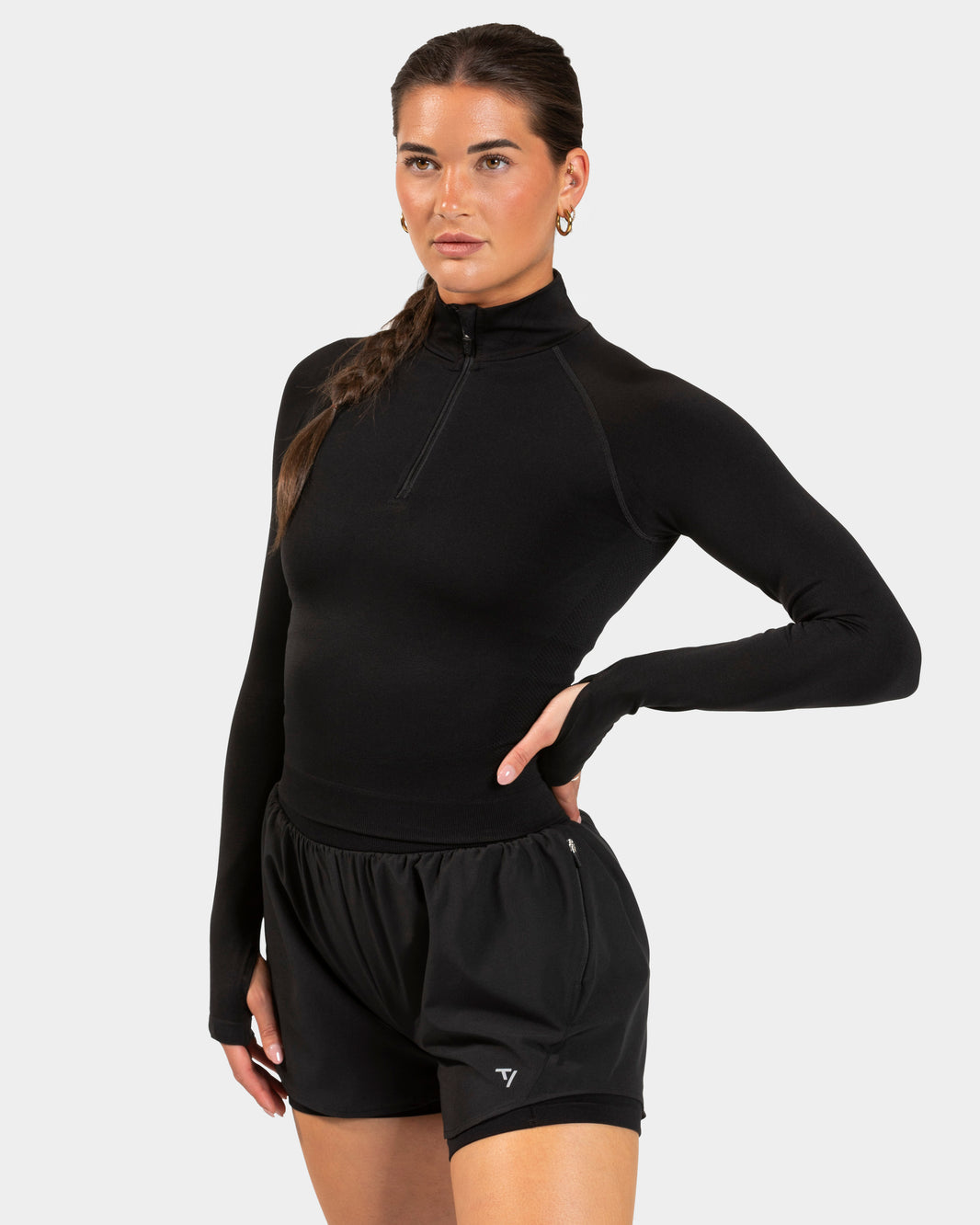 END Running Half Zip ‘Black’