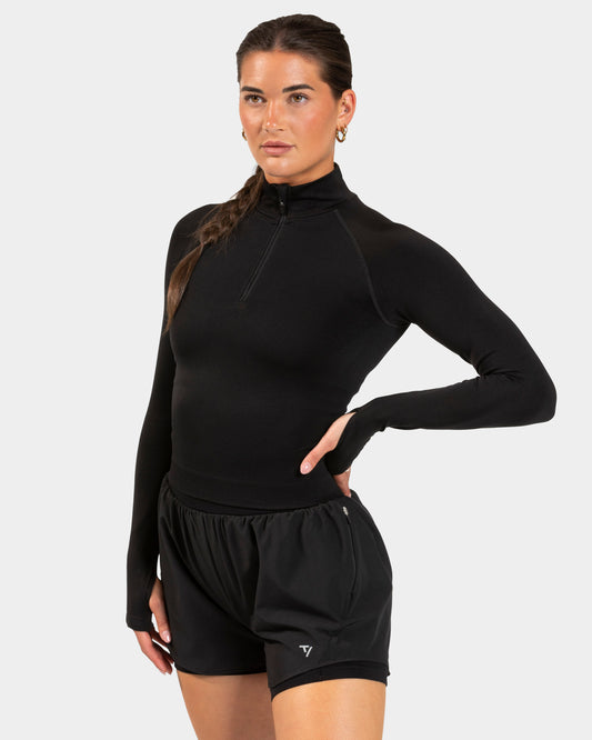 END Running Half Zip ‘Black’