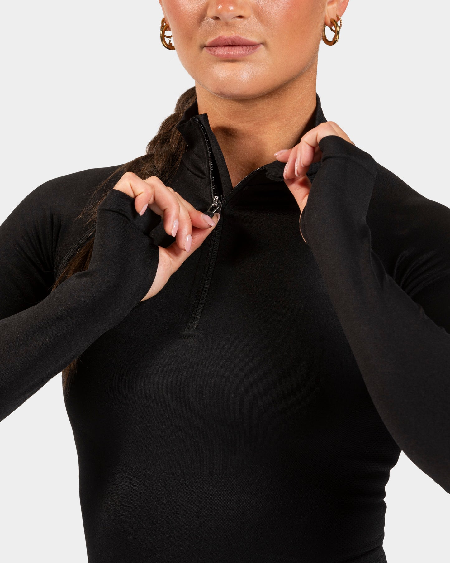 END Running Half Zip ‘Black’