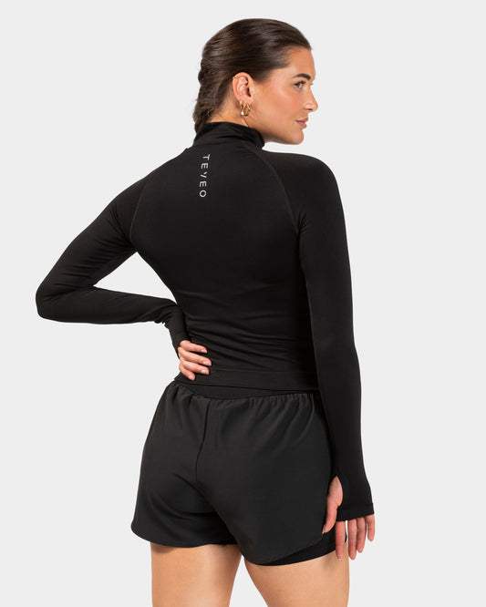 Endorphin Half Zip "Schwarz"