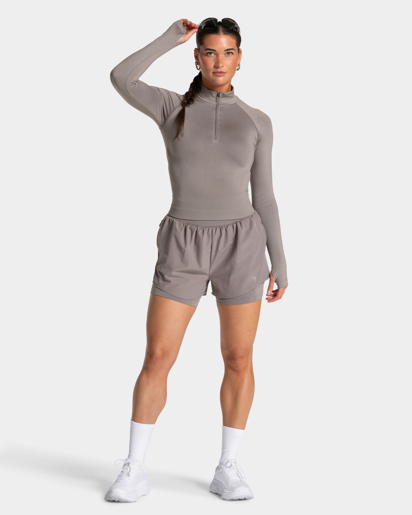 END Running 2in1 Shorts ‘Smoke’