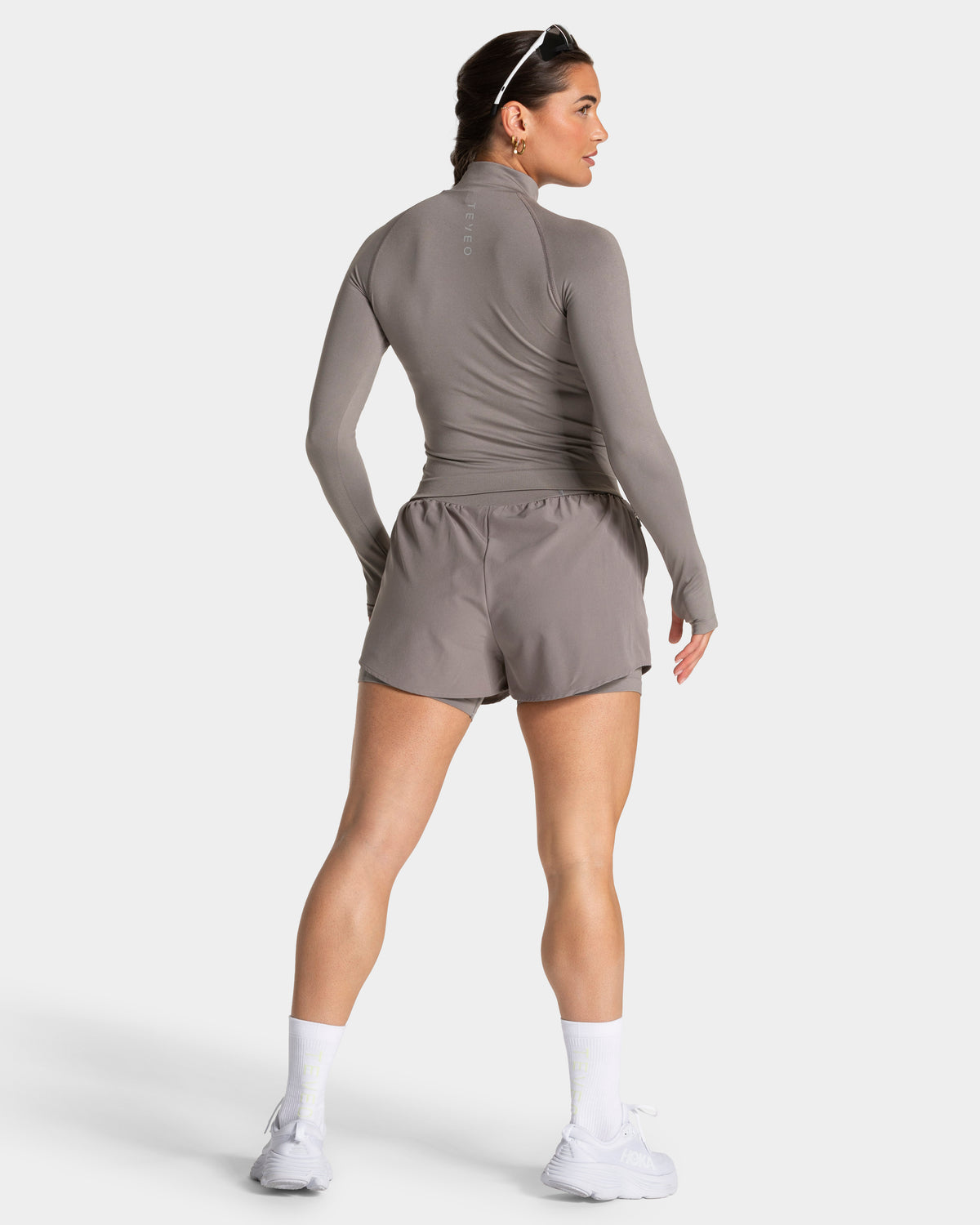 Half Zip END Running “Smoke”