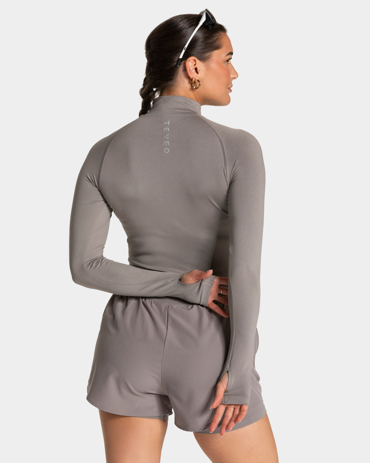 Half Zip END Running “Smoke”