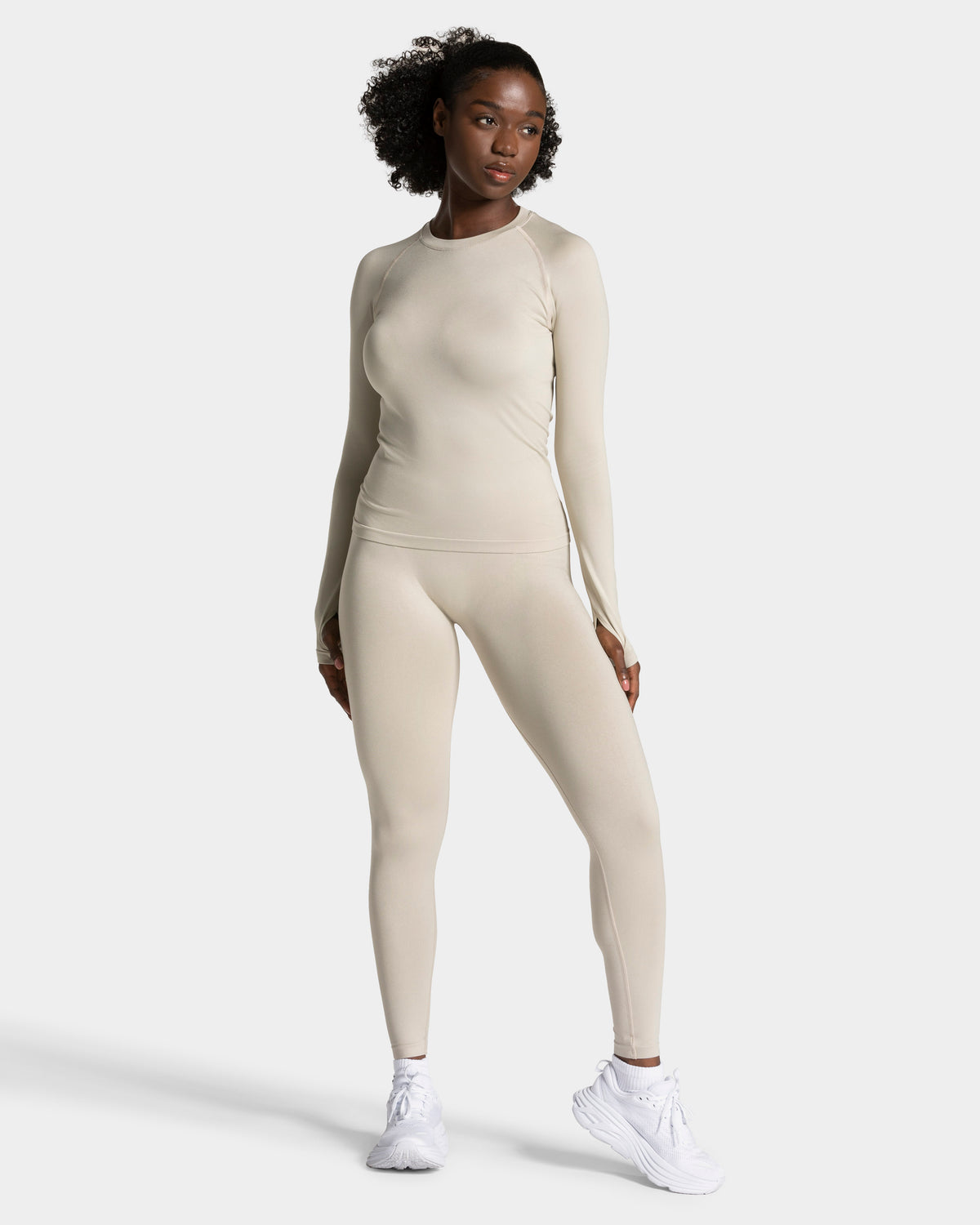 Legging Sculpt Scrunch END Running « Latte »