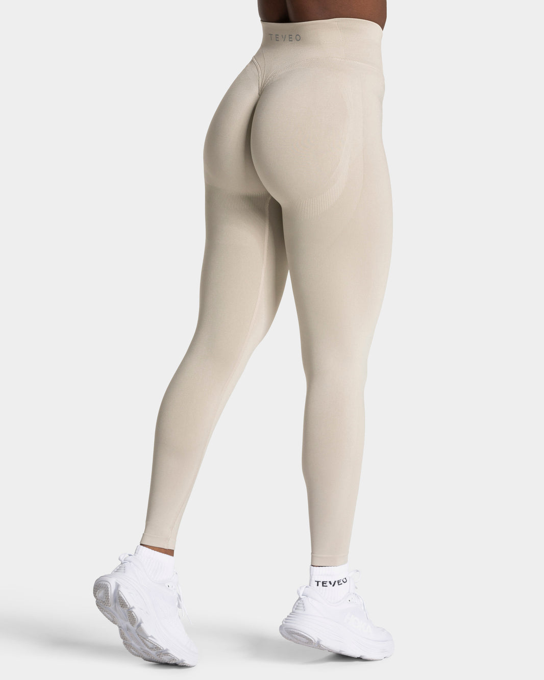 Legginsy END Running Sculpt Scrunch „Latte”
