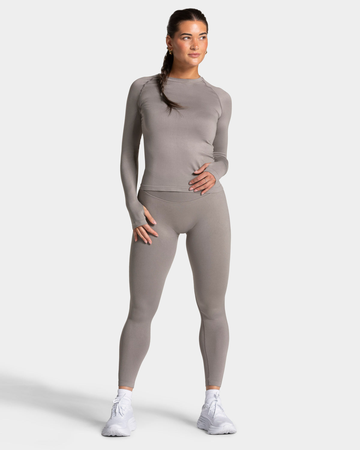 Maglia a manica lunga END Running “Smoke”