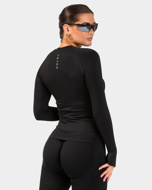 Camiseta de manga larga Endorphin «negro»