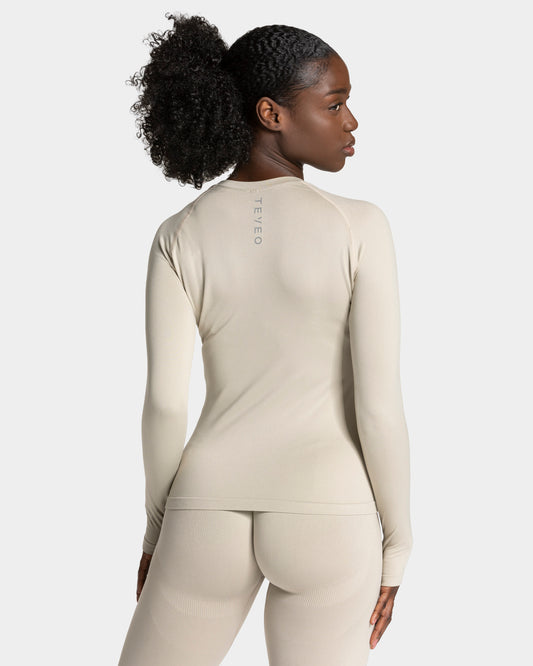 Camiseta de manga larga Endorphin «Latte»