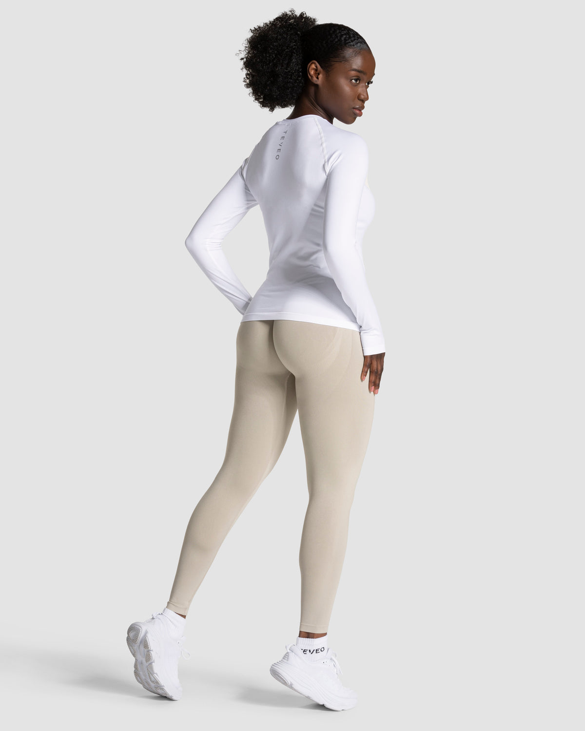 END Running Longsleeve ‘White’