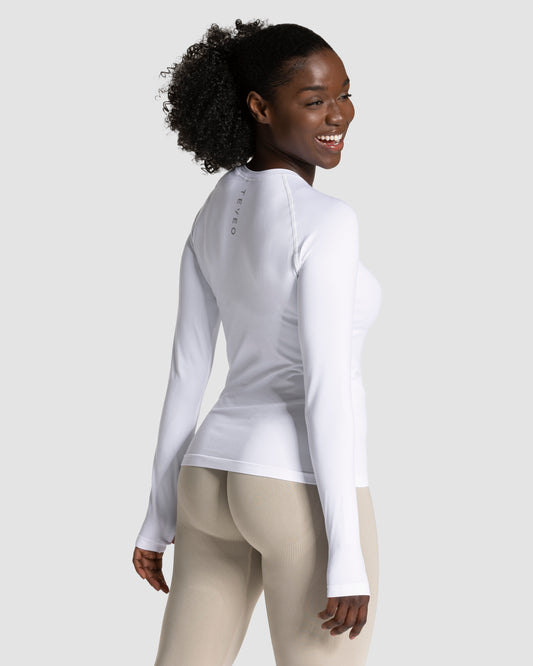 Camiseta de manga larga Endorphin «blanco»