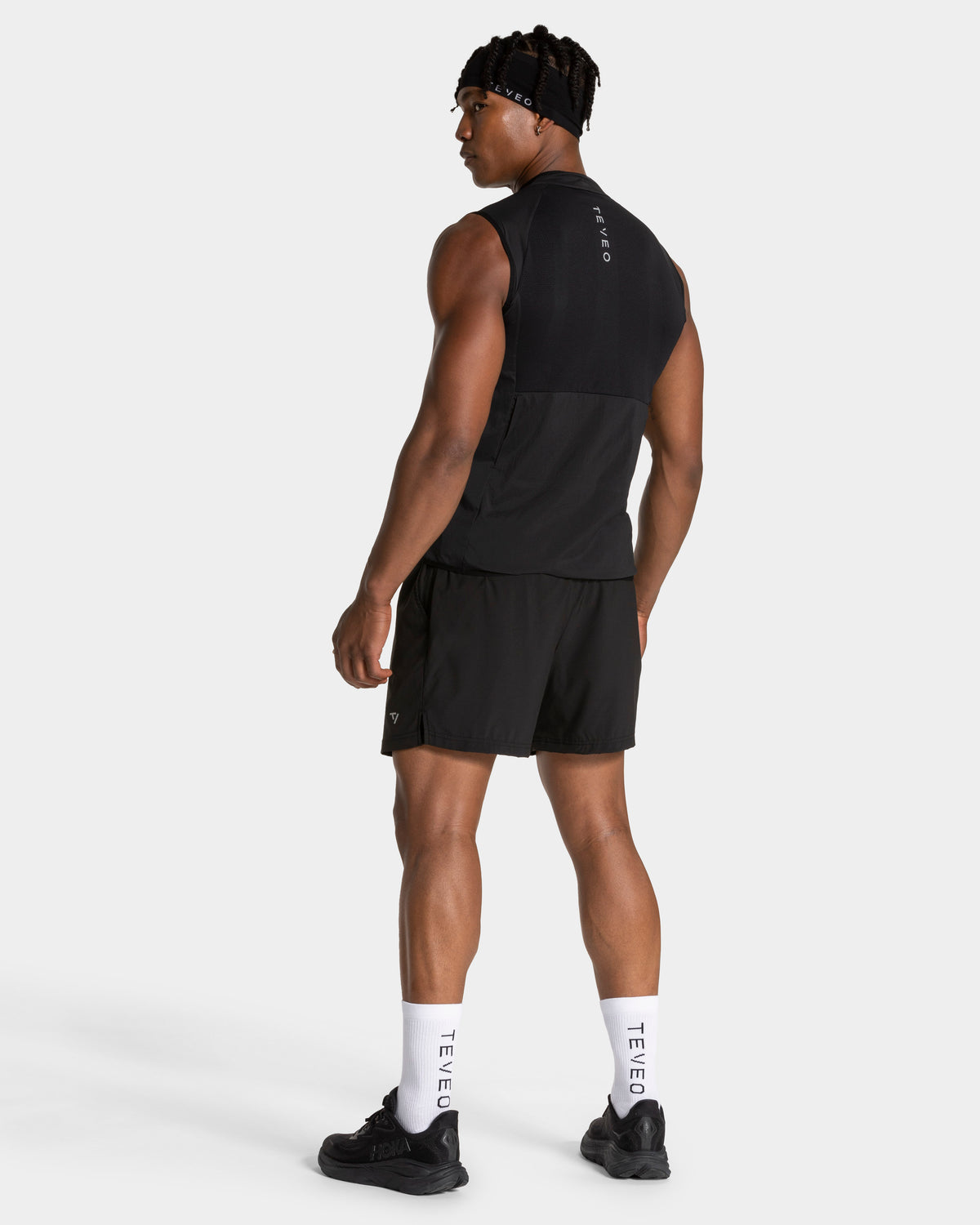 END Running Socks (2-Pack) ‘White-Black’