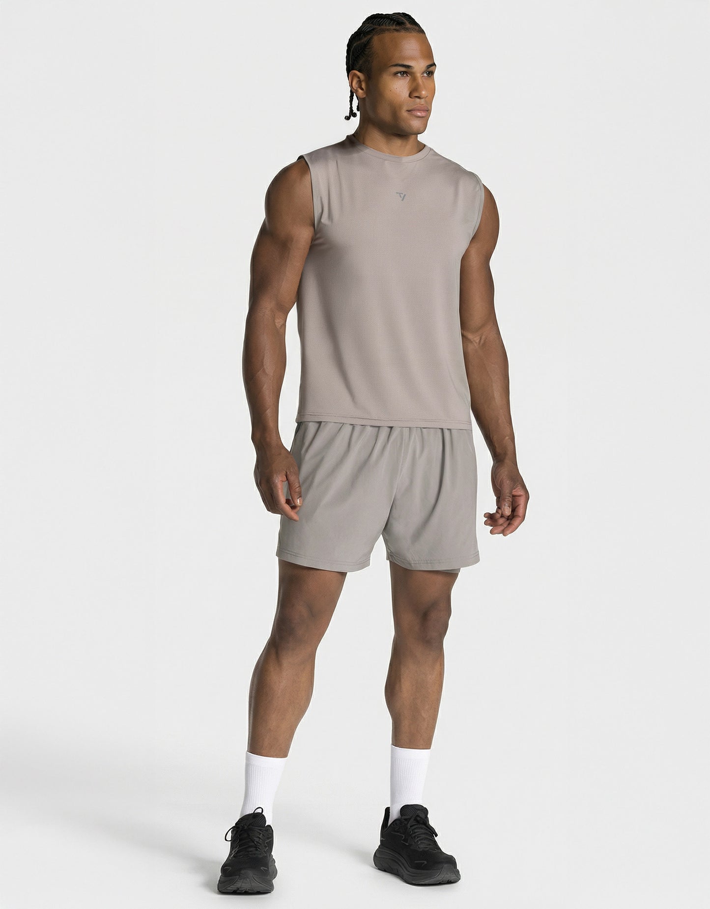 END Running Tanktop "Smoke"