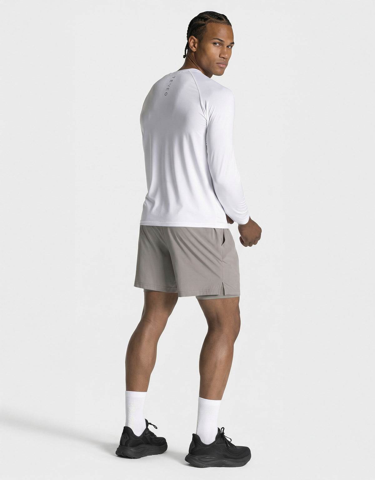 END Running Longsleeve ‘White’