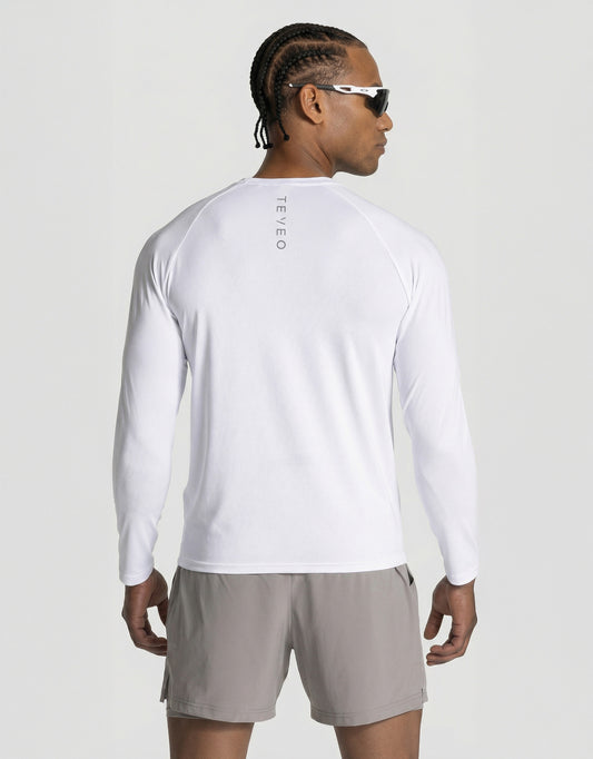 END Running Longsleeve ‘White’