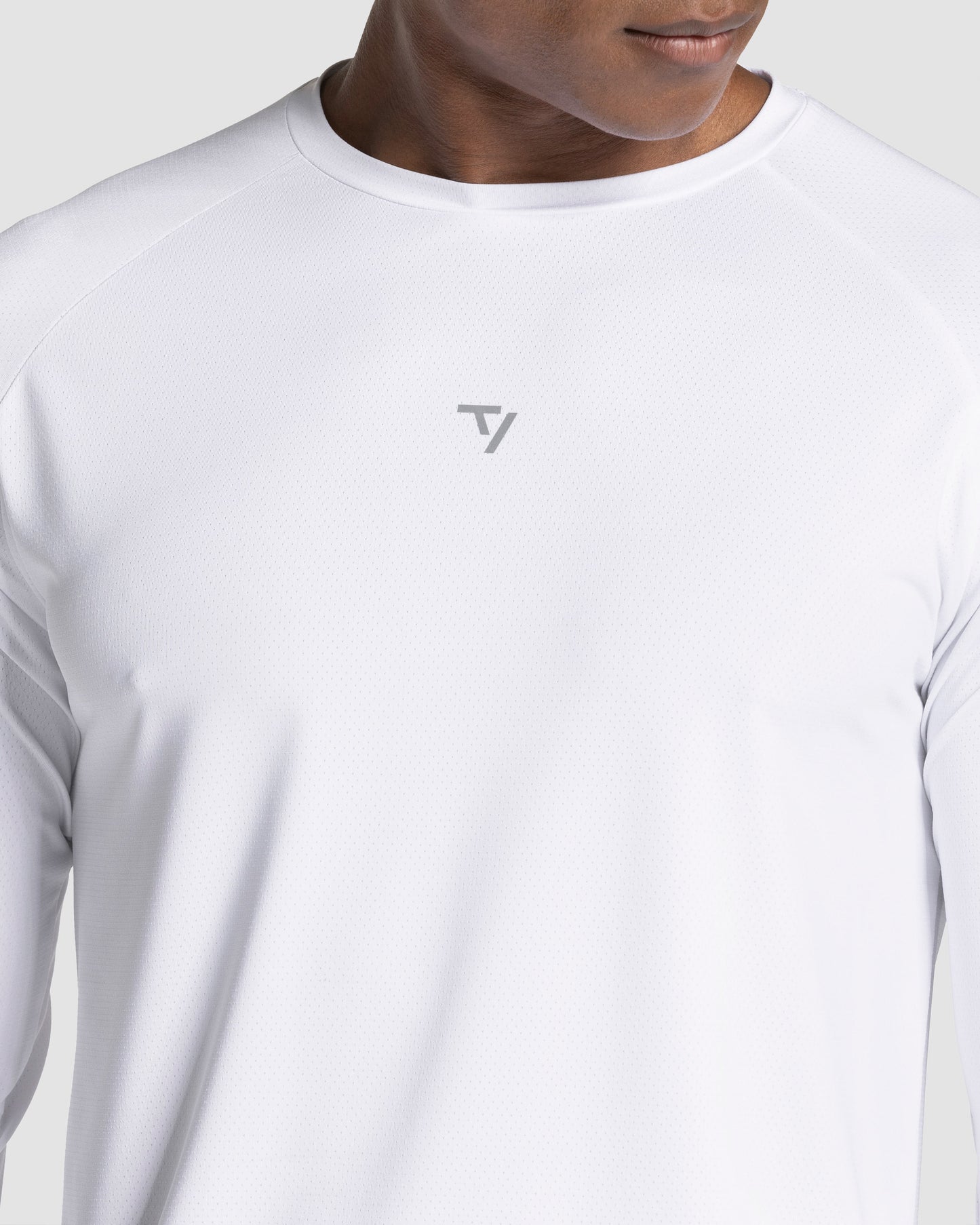 Haut à manches longues END Running « blanc »
