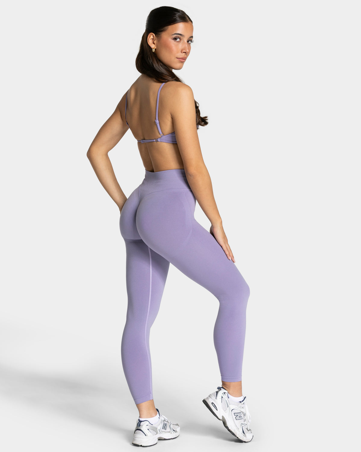 Legginsy Femme Sculpt Scrunch „Lawendowy”