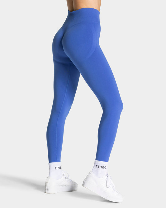 Legginsy Femme Sculpt Scrunch „Błękit królewski”