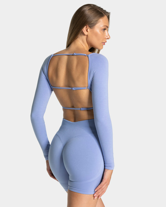 Koszulka z długim rękawem Femme Backless „Frozen”