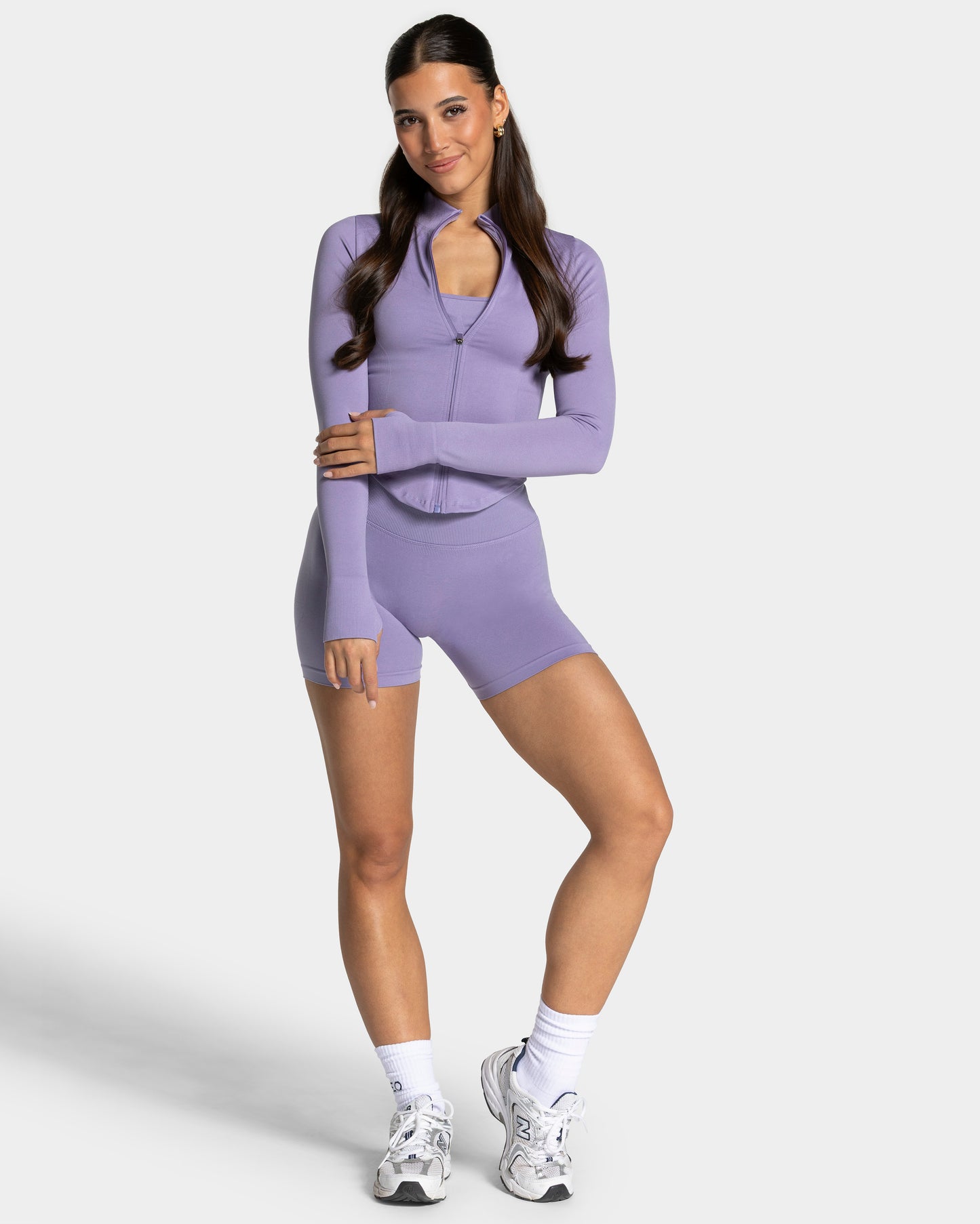 Femme Shaping Zip Jacket ‘Lavender’