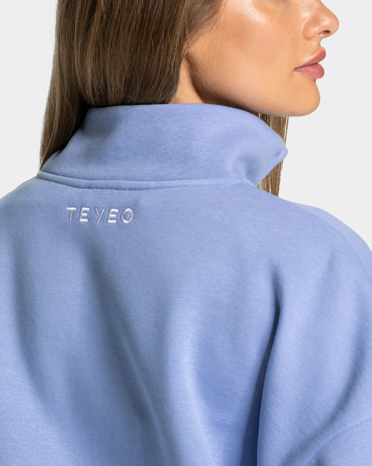 Femme Half Zip Sweater ‘Frozen’