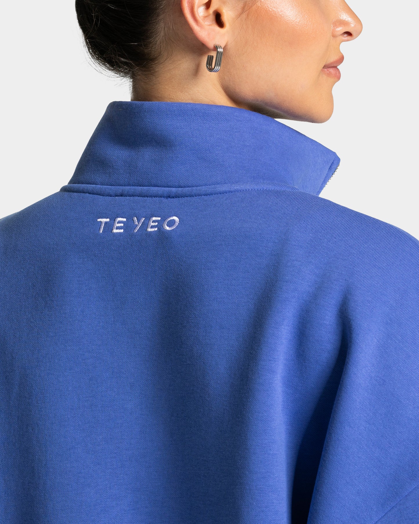 Femme Half Zip Sweater ‘Royal Blue’