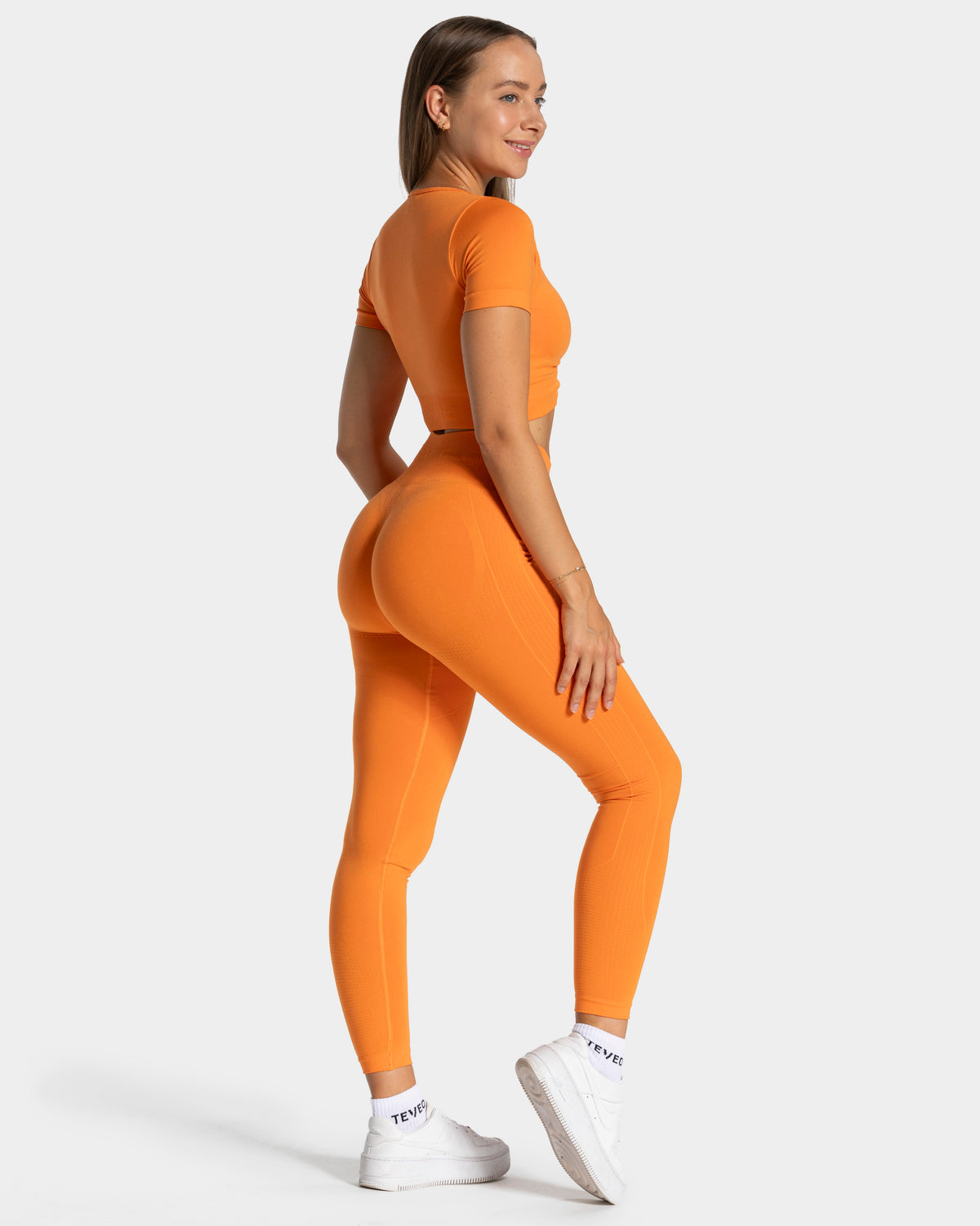 Focus Crop Top ‘Orange’