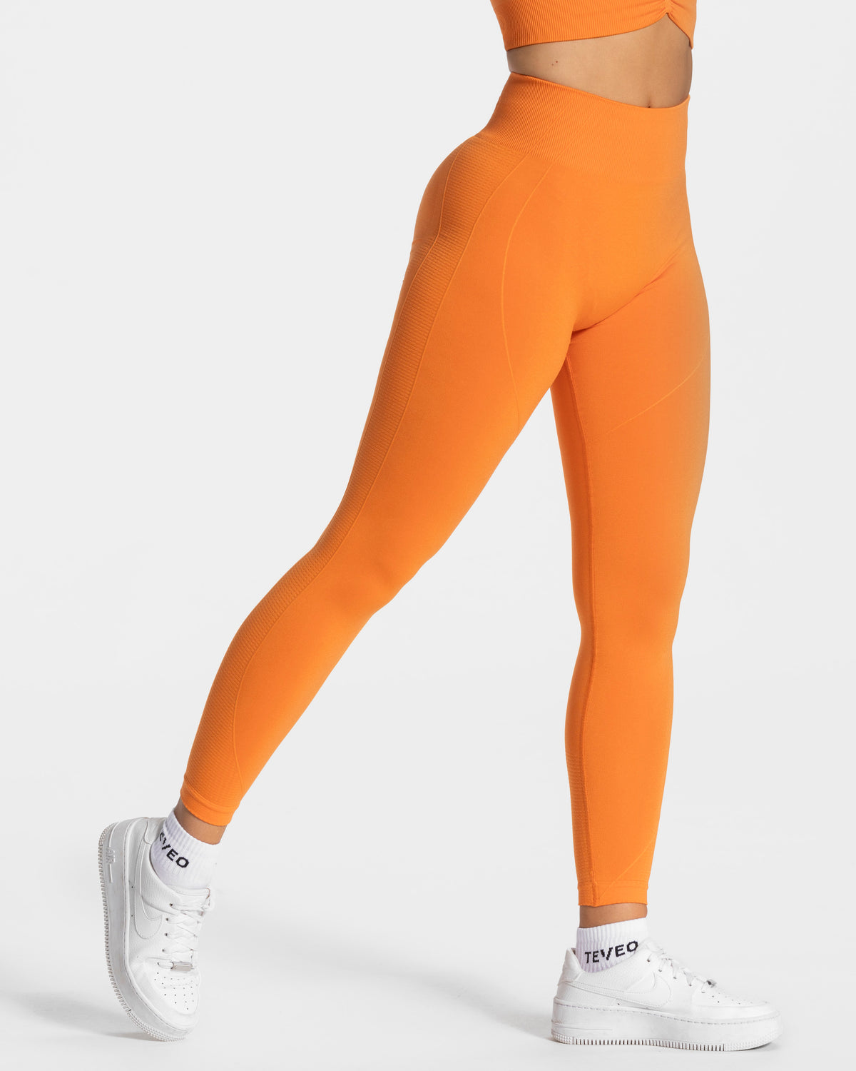 Legginsy Focus Scrunch „Pomarańczowy”