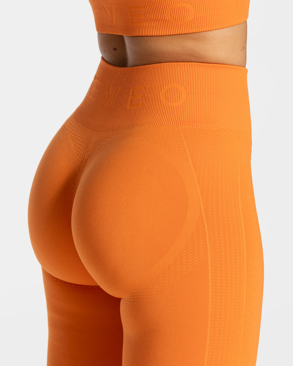 Legginsy Focus Scrunch „Pomarańczowy”