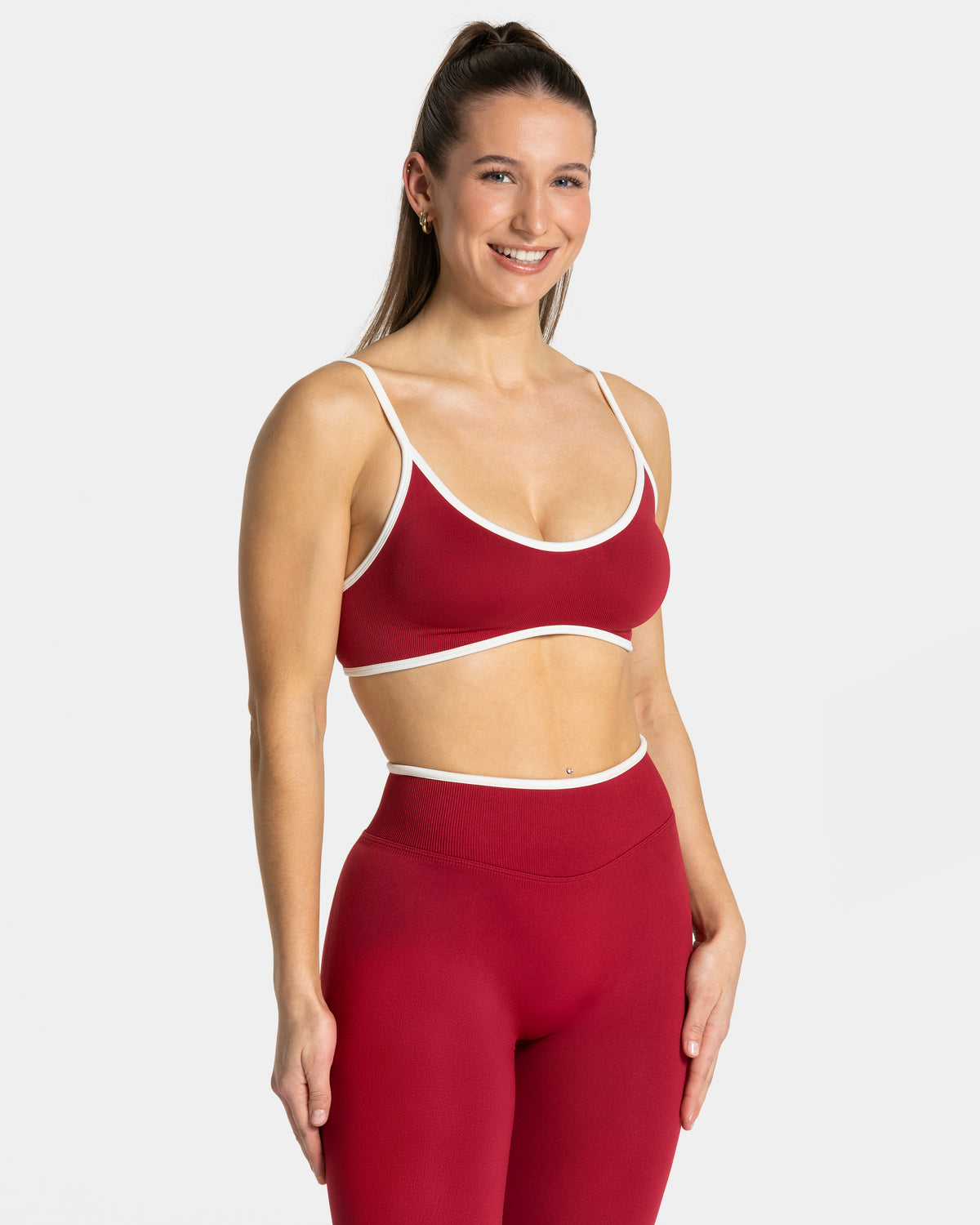 Contrastline Bra ‘Cherry’