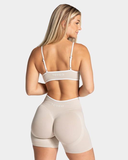 Contrastline Bra ‘Cream’