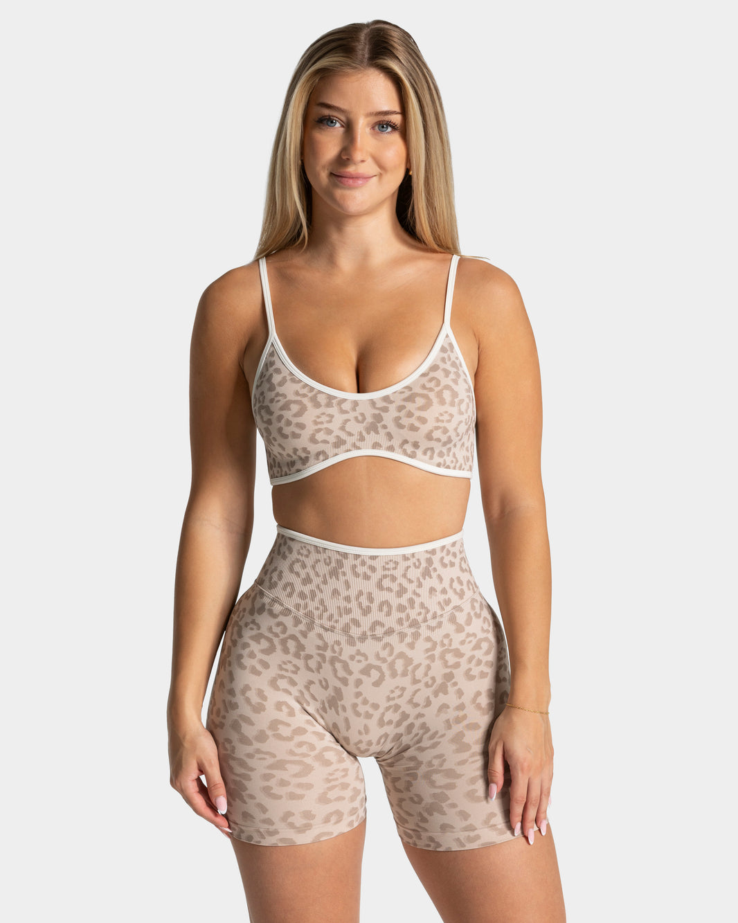 Contrastline Bra ‘Cream Leopard’