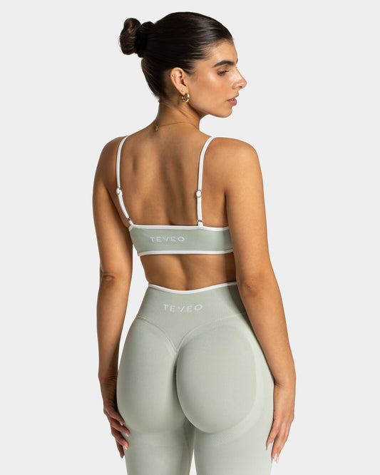 Reggiseno Contrastline "Pistacchio"