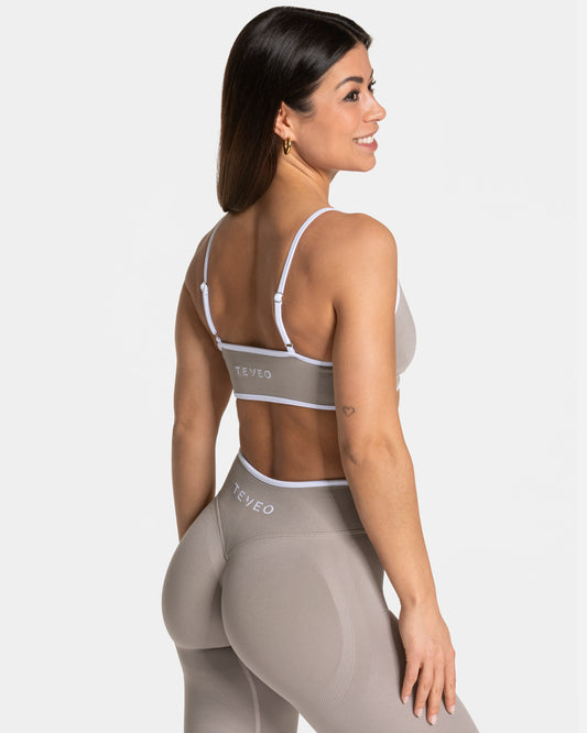 Brassière Contrastline « stone »