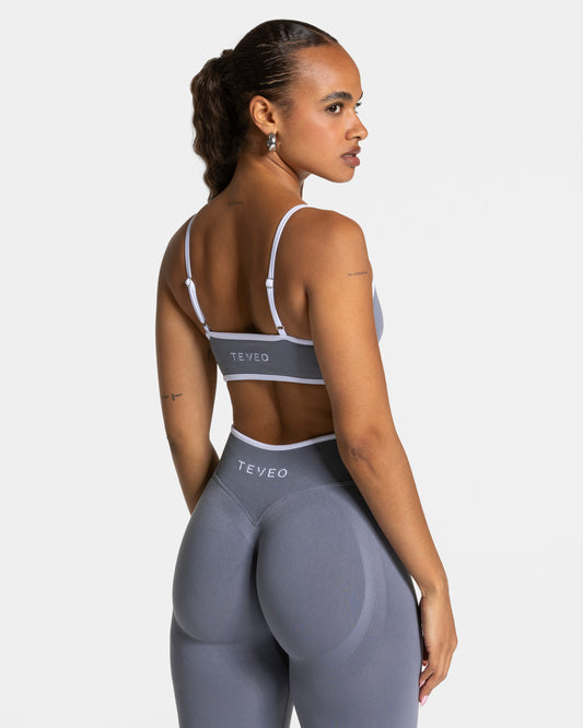 Brassière Contrastline « argenté »