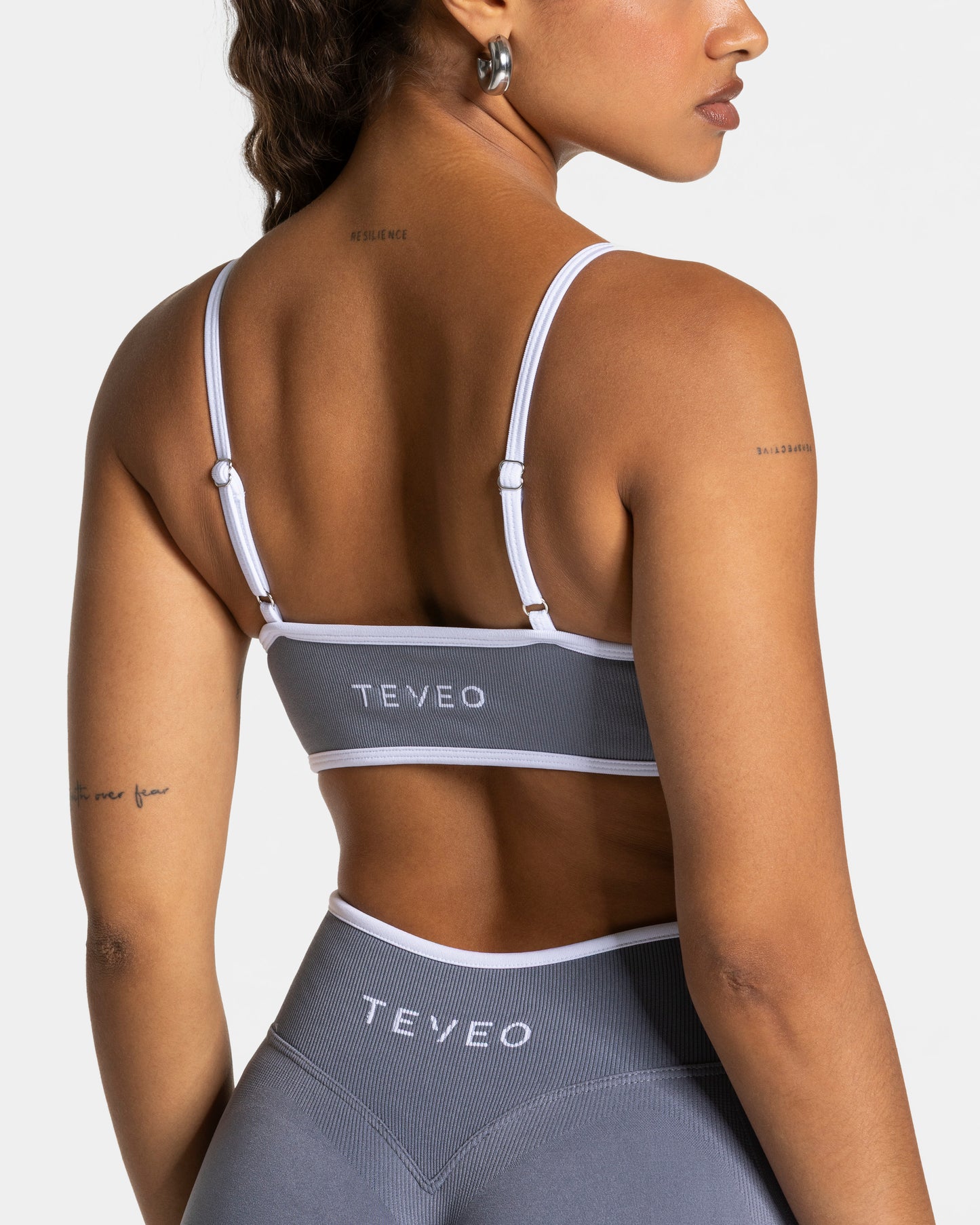 Reggiseno Contrastline "Grigio ghiaccio"