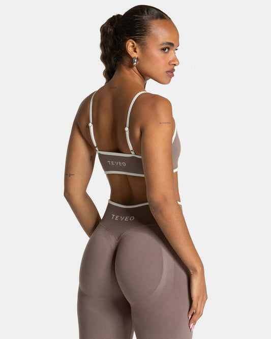 Brassière Contrastline « moka »