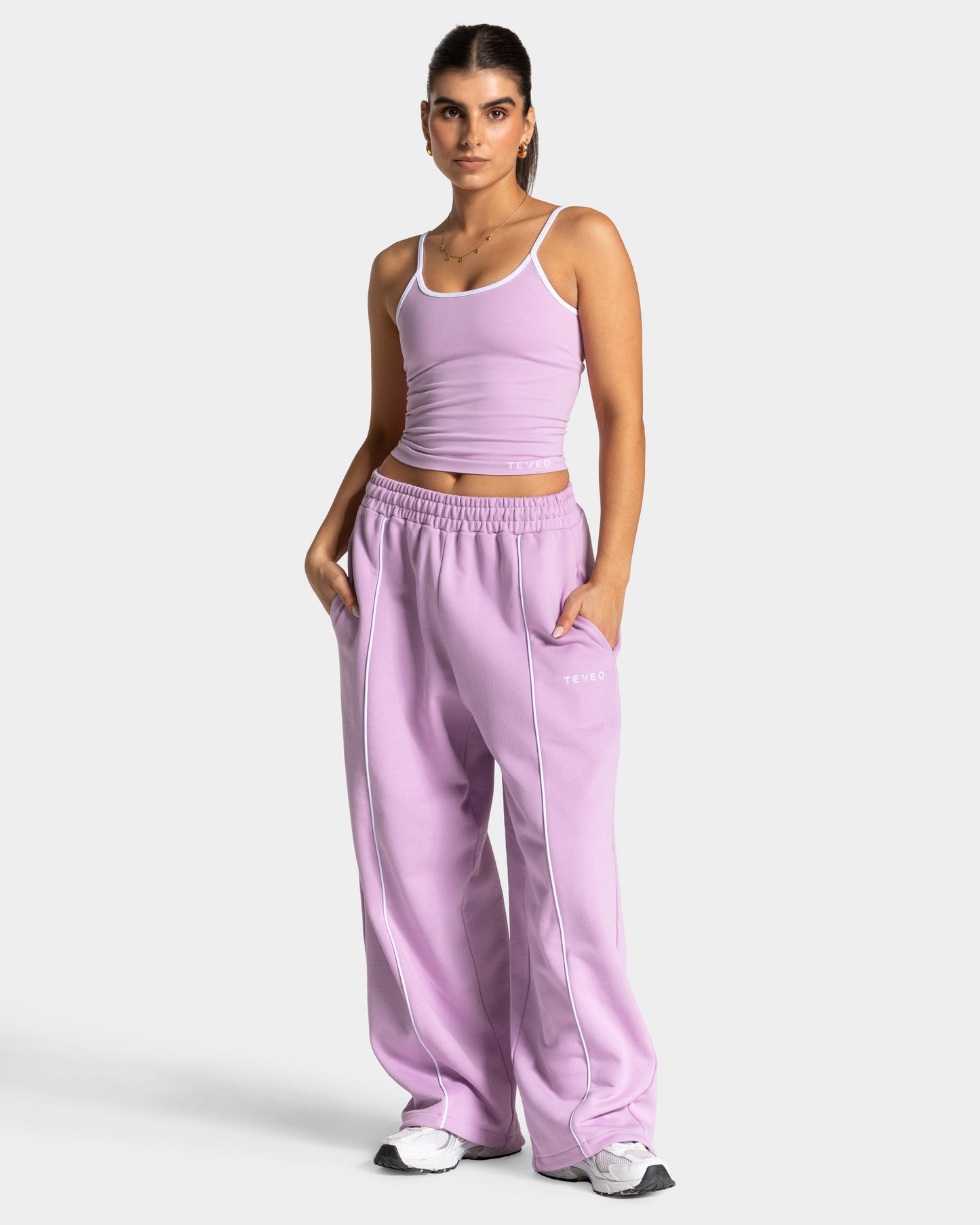 Top Cami Contrastline "Orchid"