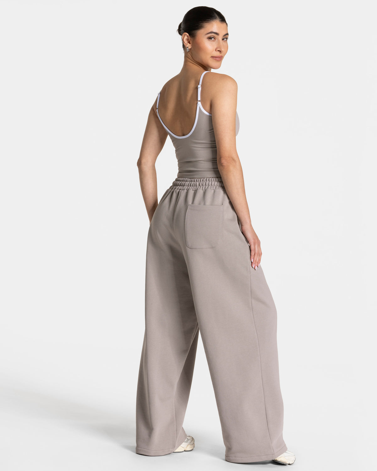Contrastline Cami Top ‘Stone’