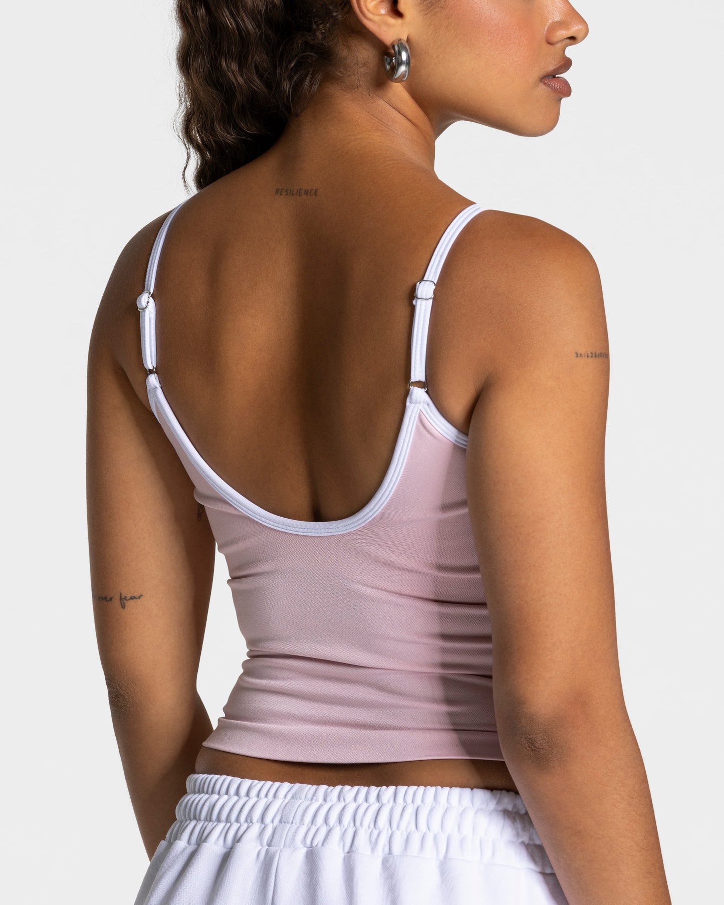 Contrastline Cami Top ‘Pink’
