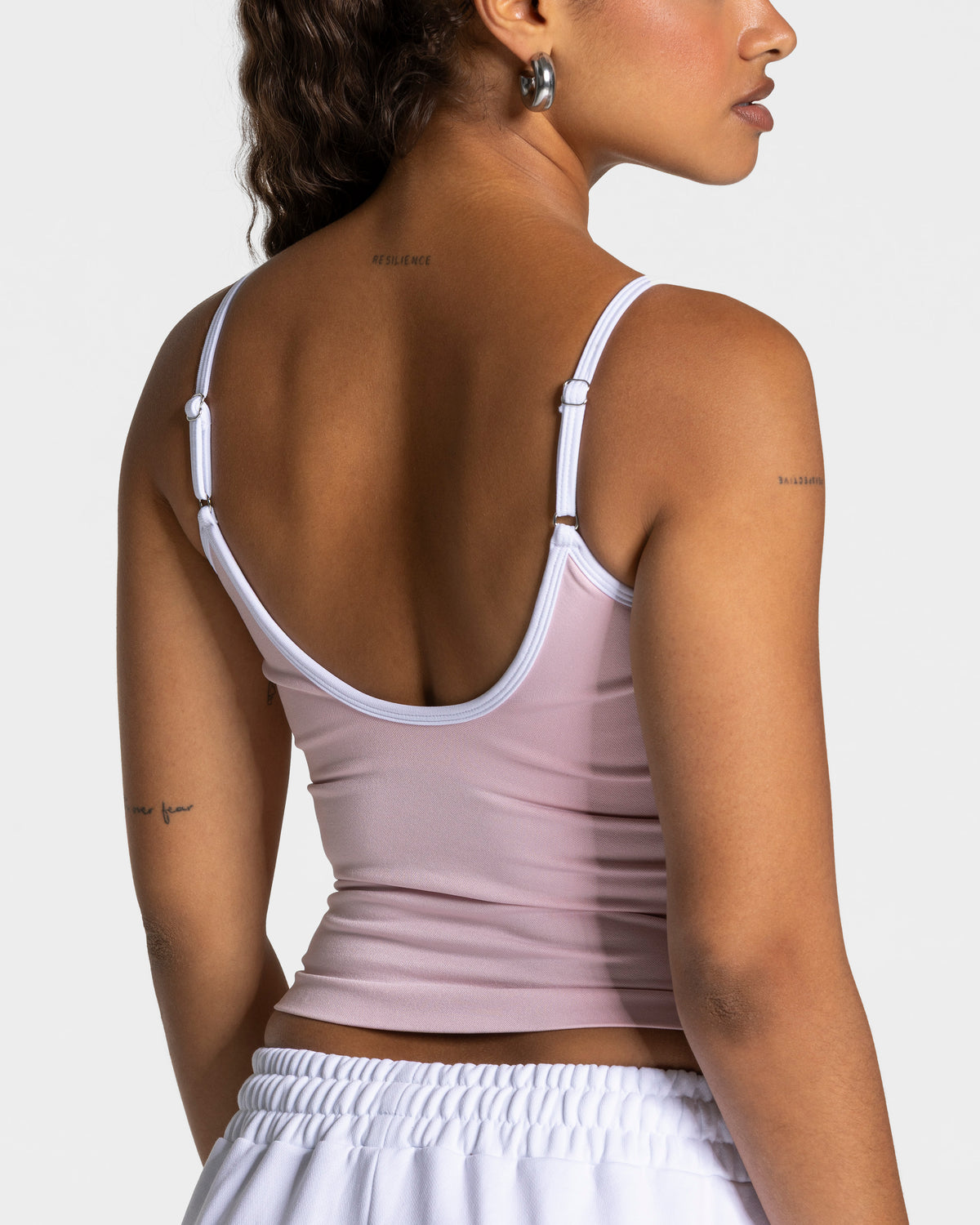 Contrastline Cami Top ‘Pink’