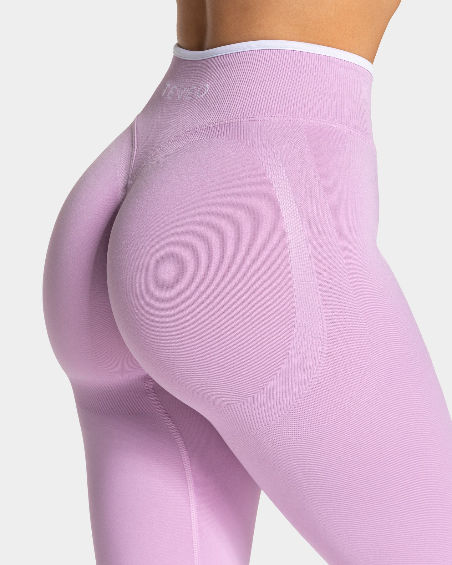 Contrastline Sculpt Scrunch Leggings ‘Orchid’