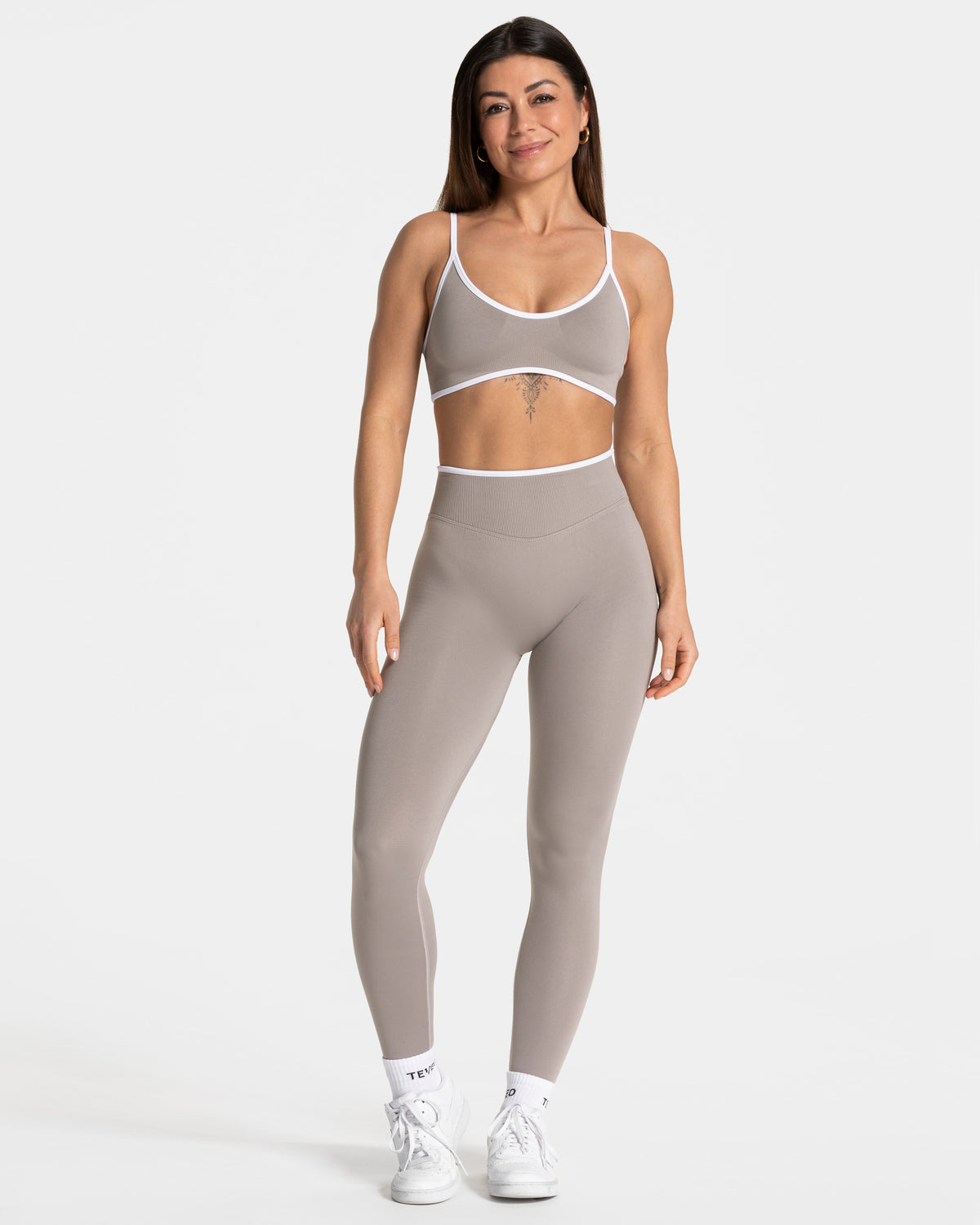 Contrastline Bra ‘Stone’