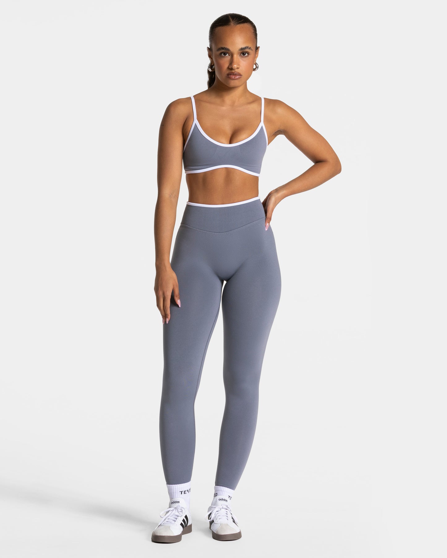 Reggiseno Contrastline "Grigio ghiaccio"