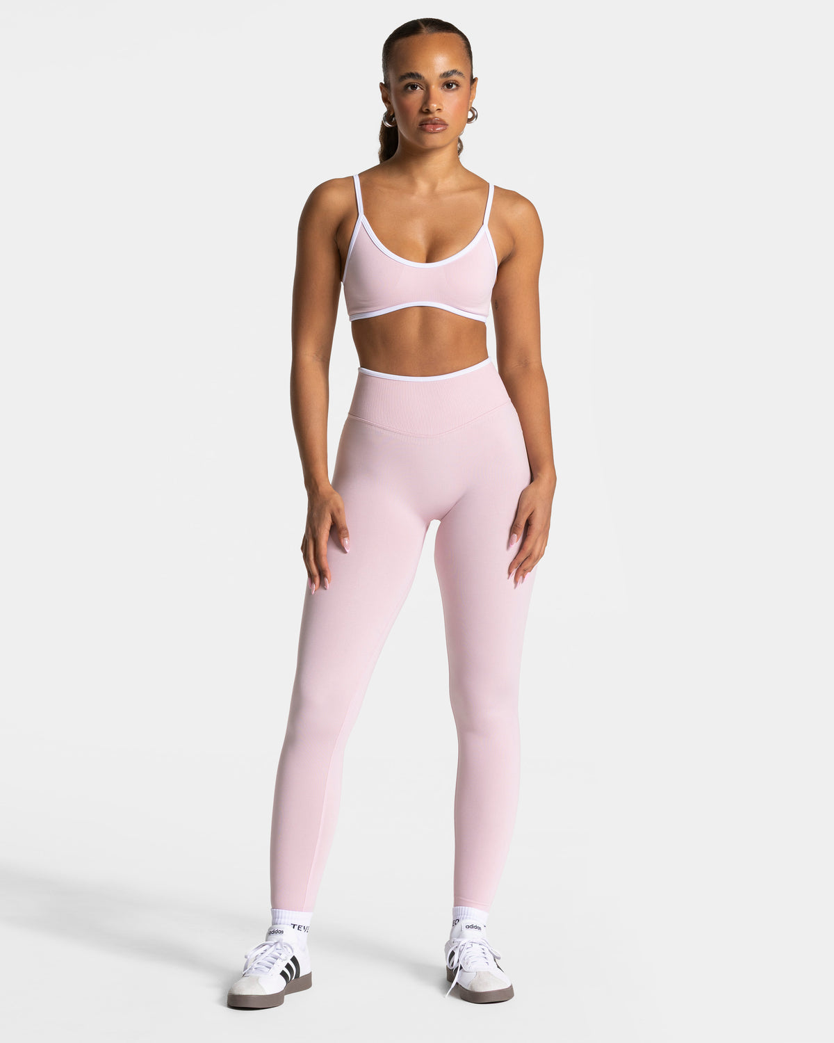 Leggings Sculpt Scrunch Contrastline "Rosa"