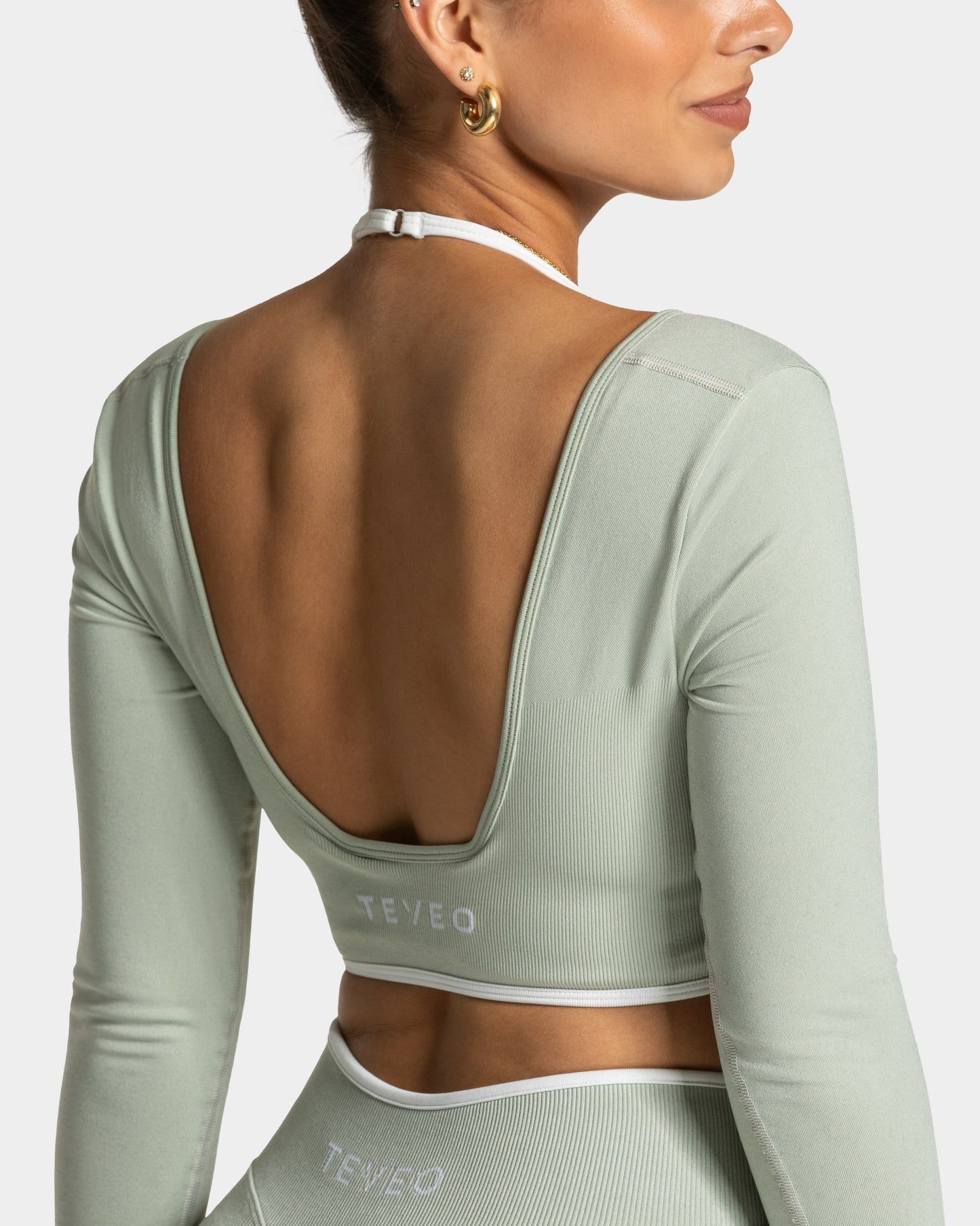 Contrastline Long Sleeve ‘Pistachio’