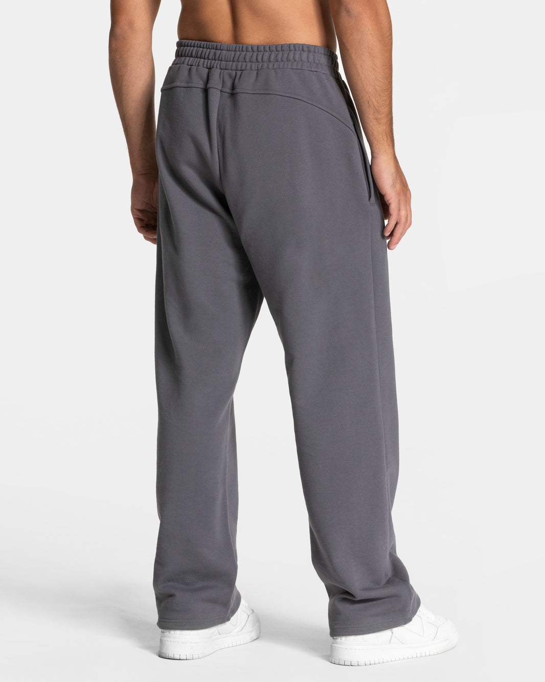 Contrastline Straight Leg Joggers ‘Graphite’