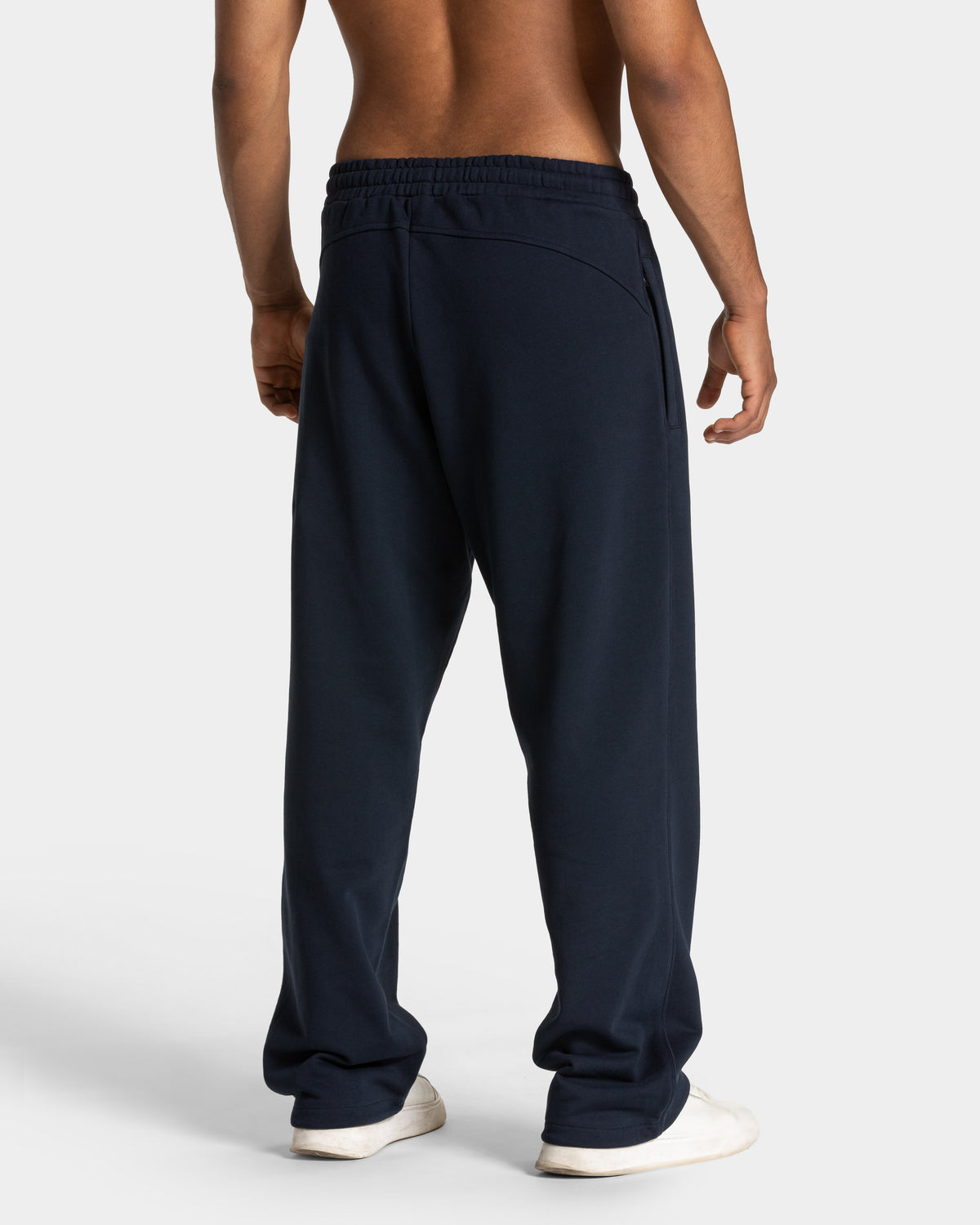 Contrastline Straight Leg Joggers ‘Midnight’